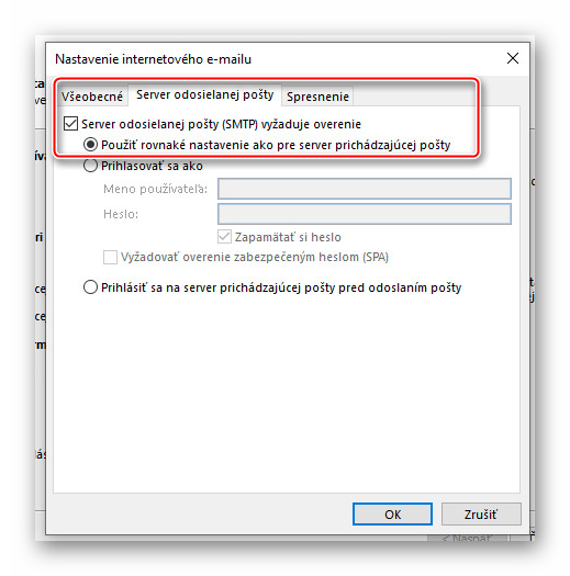 Outlook_nastavenie